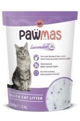 Наполнитель для кошачьего туалета Pawmas Silica Lavender 3,4 л